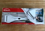 Brand New Apollo Precision Heated Ice SCRAPER..12 Volt Open. Price: $9.99.