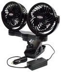 Roadpro RPSC8572 Dual 12V Adjustable Clip Fans Car & Truck Cooling New. Price: $45.95.