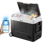 Vevor Car Refrigerator 48 Qt Compressor Electric Cooler With Wheels & Dual Zone New. Price: $266.44.