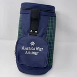 American West Airlines Golf Caddy Wine Cooler Bag Used. Price: $38.72.