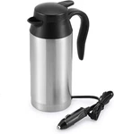 Lot 9 - Sunsbell Heated Travel Mug 12V Car Coffee Warmer Steel New. Price: $110.00.