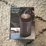Brookstone Self Stirring Travel Coffee Mug 14OZ Stainless Steel New Box. Price: $15.49.