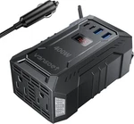 400W Car Power Inverter, Dc 12V To 110V, Pd 30W/15W Usb C, Dual Ac Outlets New. Price: $53.99.