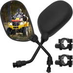 Atv Mirror, 360 Degrees Ball-type Side With 7/8" New. Price: $24.99.