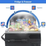 65L Portable Car Mini REFRIGERATOR12V/24V Compressor Cooler -20 Camping New. Price: $202.98.