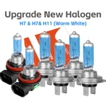 Quayub H7+H7+H11 4200K Combo Headlight High Low Beam & Fog Bulbs Halogen New. Price: $28.99.