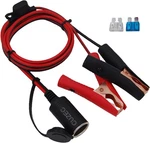 Cuzec 12V/ 24V Extension Cord Plug Socket With Battery Clamp 4.9FT 1.5M 16... New. Price: $14.52.