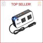 200W Car Power Inverter, Pisfau Dc 12V To 110V Ac Plug Adapter Outlet With New. Price: $30.30.