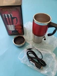 Cvs Heated Travel Mug 15 Oz Stainless Steel Lined 12V Dc Adapter Plug Nob Open. Price: $11.00.