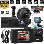 Car Dual Lens Dash Hd 1080P Front/rear/inside Video Recorder Camera G-sensor New. Price: $11.99.