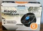 New Alagoo 6" Car Fan 12V Large Clip W/ Cigarette Lighter Plug Front/rear Seat. Price: $18.00.