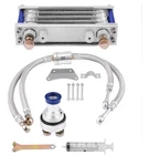 Motorcycle Aluminum Quick Cooling Engine Oil Cooler Radiator System New. Price: $92.00.