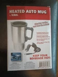 Totes Heated Auto Mug, Fill Up & Sip, 16 Oz, Stainless Steel 12DC Adapter - New. Price: $14.05.