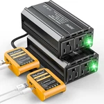 300W Power Inverter 18V To 110V Compatible With Dewalt 20V, Battery Dc New. Price: $73.48.