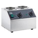 Carnival King Double Pot Countertop Food Warmer Stainless Steel Commercial Used. Price: $80.00.