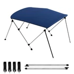 Bimini Boat Top Cover Sun Shade 3-4 Bow Canopy Includes Straps 2 Rear ... New. Price: $215.10.