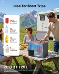 12V Car Fridge 20L Portable Freezer App Control 12/24V Rv Truck Cooler New. Price: $194.99.