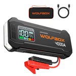 Wolfbox JS24 4000A Portable Jump Starter Battery Pack Power Bank W/ Led Display New. Price: $99.99.