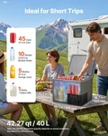 12V Car Fridge 40L Portable Freezer App Control 12/24V Rv Truck Cooler New. Price: $236.99.