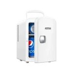 Astroai White Mini Fridge 4 LITER/6 Can, Ac/dc Brand New Box. Price: $35.00.