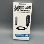 Auduro 5-PORT Usb Passenger Car Charger New 4.8 Amp Output Roadtrip Ready!. Price: $8.50.