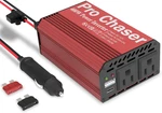 Pro Chaser 400W Vehicle Power Inverter - 12V Dc To 110V Ac Car Converter, Dual New. Price: $56.99.