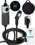 Eonyhc Portable Level Charger 16A 110V Wifi Led Display 25FT J1772 Plug New. Price: $115.00.