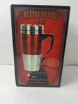 Cvs Heated Travel Mug 15 Oz Stainless Steel Lined 12V Dc Adapter Plug New Box Open. Price: $14.99.