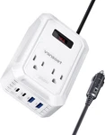 200W Car Power Inverter Dc 12V To 110V Ac With Pd 65W/30W Usb & Qc New. Price: $36.83.