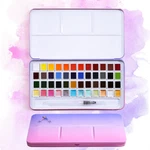 Lightwish Meiliang Watercolor Paint Set 36 Standard Colors 12 Glittery. Price: $40.66.