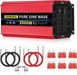 Sunwheel 3000W 24V Pure Sine Wave Inverter Ac Outlets. Price: $349.89.