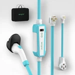 Eg Evgoer 32A Level 1/2 Charger 110V-240V J1772 30FT Portable New. Price: $142.39.