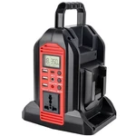 Yex-bur 350W Power Inverter For Milwaukee 18V Battery, 2-PORTS Dc Black New. Price: $130.42.