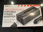 New Radio Shack Portable 140 Watt Power Inverter 12VDC To 115VAC Cat No. 22-132B. Price: $25.00.