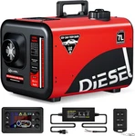 Silvel Diesel Heater 8KW 110V/12V/24V All-in-one 7L-8L Portable Red New. Price: $189.00.