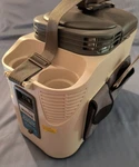 Vector Deluxe Console Travel Cooler And Warmer, VEC223 It's Original Box! Used. Price: $45.00.