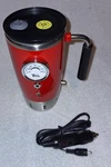 Tech Tools 12V Heated Travel Coffee Mug W/cord Open. Price: $10.99.