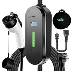 Topautogear Level & Charger 16A 17FT J1772 Nema 6-20 110-240V Open. Price: $84.50.