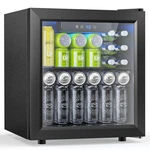Electactic 50 Beverage Refrigerator Cooler, 1.3 Cu.ft Mini Fridge Drink Open. Price: $209.25.