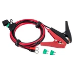 Battery Alligator Clips Clamp Clip-on 3/8" Ring Eyelet Terminal Boost Cabl... New. Price: $49.70.