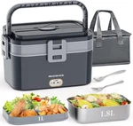 Rikdoken 80W Faster Larger Electric Lunch Box Heater 2.8L Double Layers For Car New. Price: $50.99.