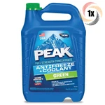 1X Bottle Peak Car Antifreeze + Coolant Green Full Strength Gallon New. Price: $41.92.
