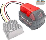 18V To 12V Step Down Converter Aadpter For Milwaukee M18 Batteries, Dc New. Price: $42.00.