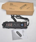 Bygd 200W Car Power Inverter For Vehicles 12V To 110V Ac Plug Adapter Open. Price: $28.99.