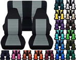 1976-PRESENT Fits Jeep Wrangler Seat Covers Canvas Front & Rear Choose Color New. Price: $154.99.