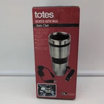 Totes Stainless Steel Heated Auto Mug Insulated 12 Volt Dc Car Adapter Included New. Price: $12.75.