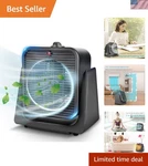 Portable Heater And Fan Combo 2-IN-1 Dual Use- 45 Tilt Air Circulator New. Price: $64.99.