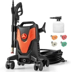 Costway Electric Pressure Washer 2400 Psi 1.7 Gpm Wheels Orange New. Price: $196.00.