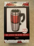New Samsonico Heated Travel Mug Wrapped In Red Truck With Christmas Tree. Price: $8.99.