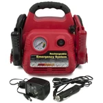 Roadpro Emergency Jump Starter With Inflator Open. Price: $29.99.